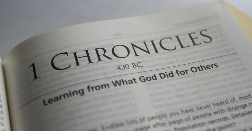 1 chronicles