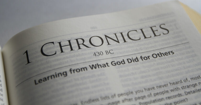 1 chronicles